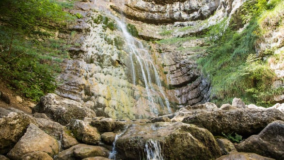 Der Wasserfall des Ofentol